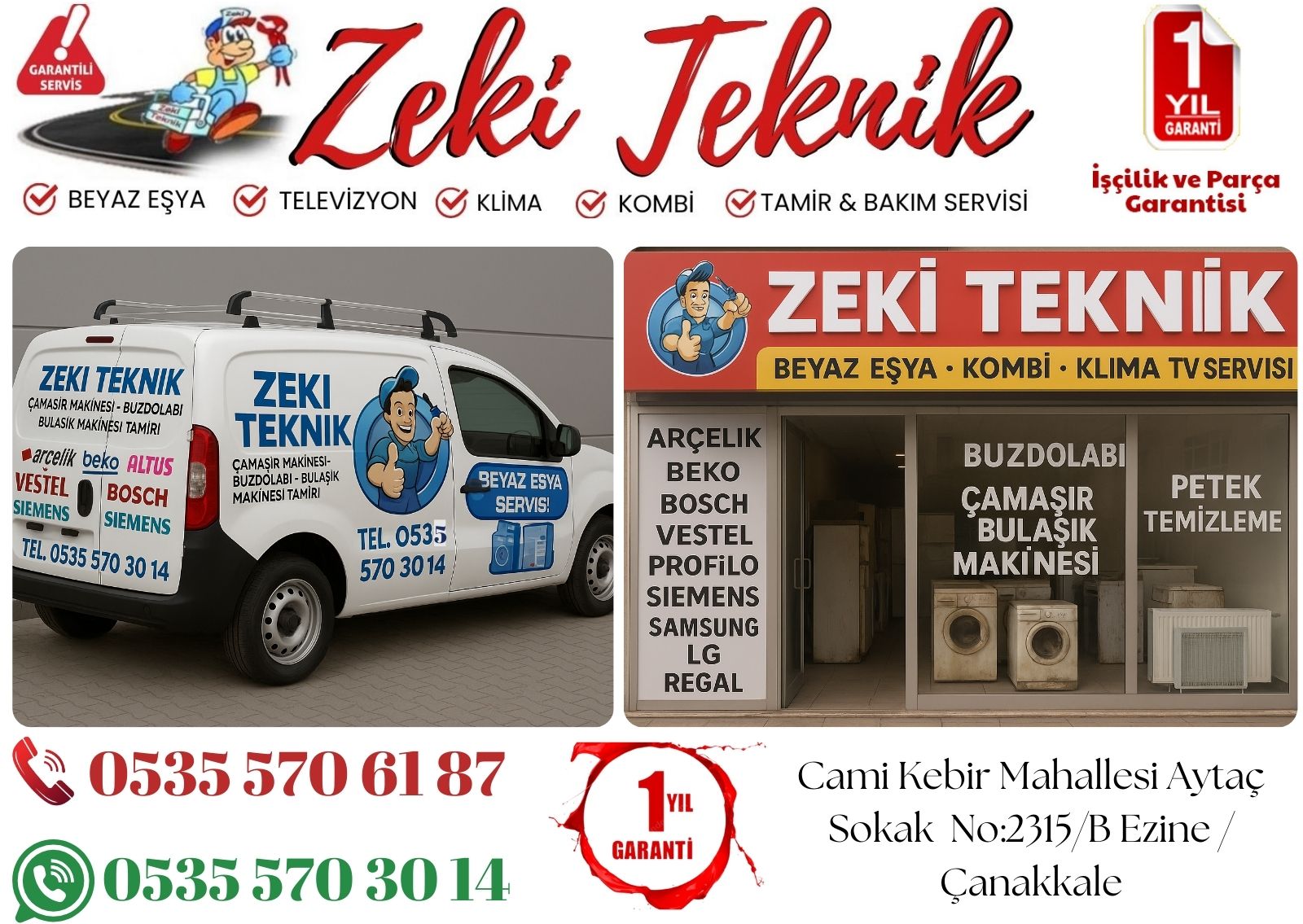 Ezine Buzdolabı Servisi